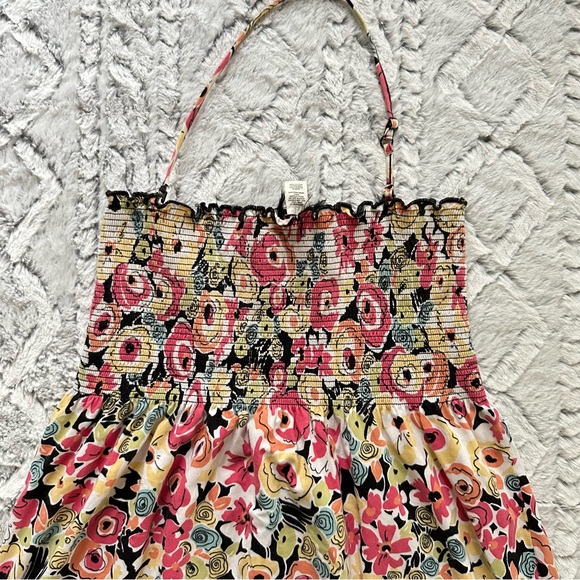 Loft Floral Flowy Summer Dress size medium - Picture 4 of 9